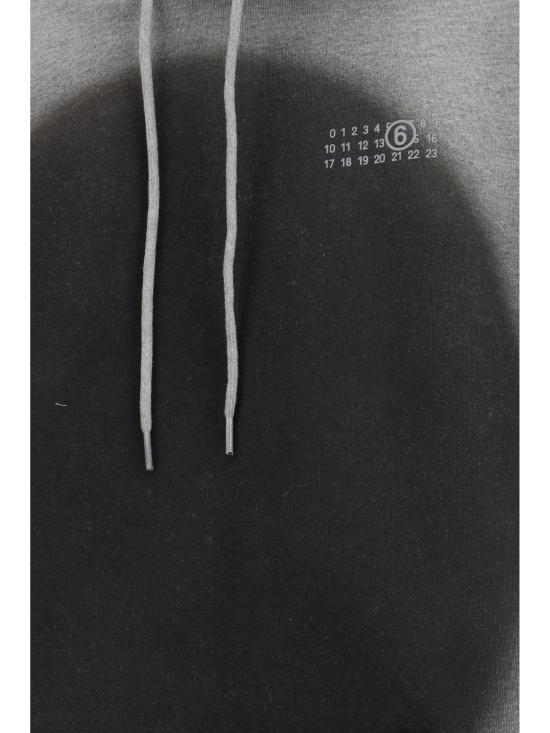 26SS MM6 메종마르지엘라 후드 티셔츠 S52GU0252S25337 853M GREY - MM6 MAISON MARGIELA