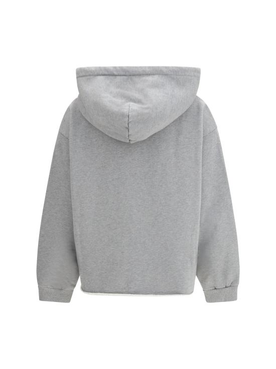 26SS MM6 메종마르지엘라 후드 티셔츠 S52GU0252S25337 853M GREY - MM6 MAISON MARGIELA