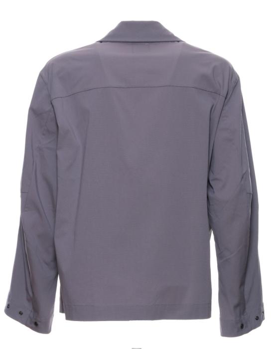  로아 긴팔 셔츠 RBMW066FA48 Grey - ROA