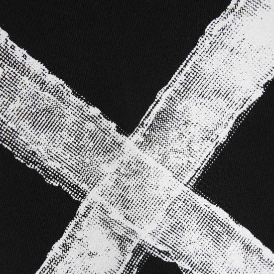  오프화이트 긴팔 티셔츠 44MBA054G5F00C 1001 Black - OFF WHITE