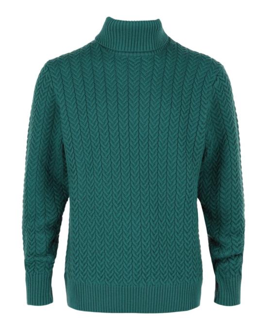 슬로웨어 터틀넥 810105 ZN228 Z1634 31038 48 Green