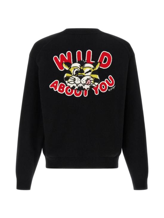 26SS 겐조 가디건 FG55CA7853LO99J Black - KENZO