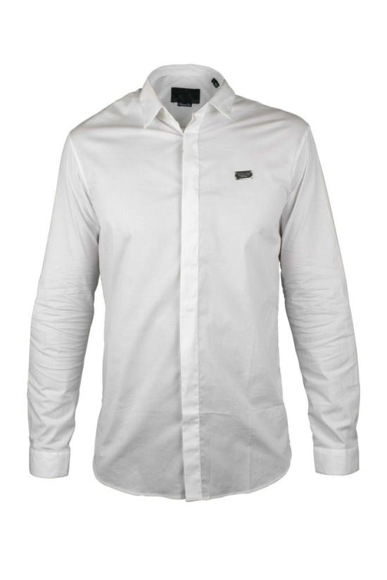  필립 플레인 긴팔 셔츠 다이아몬드 컷 Ls 아이코닉