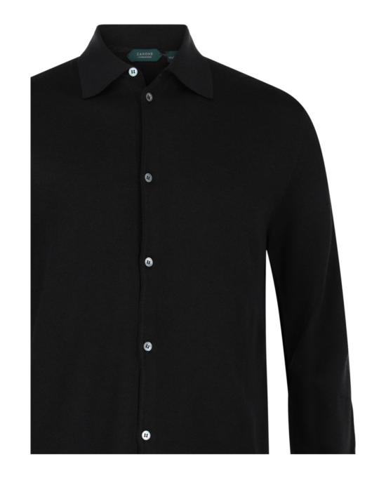  슬로웨어 긴팔 셔츠 812208 Z0290 Z0011 40053 48 Black - SLOWEAR