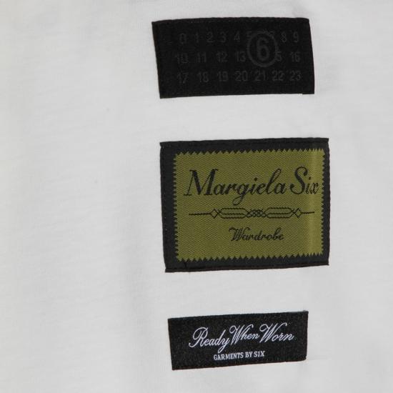 26SS MM6 메종마르지엘라 반팔 티셔츠 SH0GC0069S24311101 White - MM6 MAISON MARGIELA