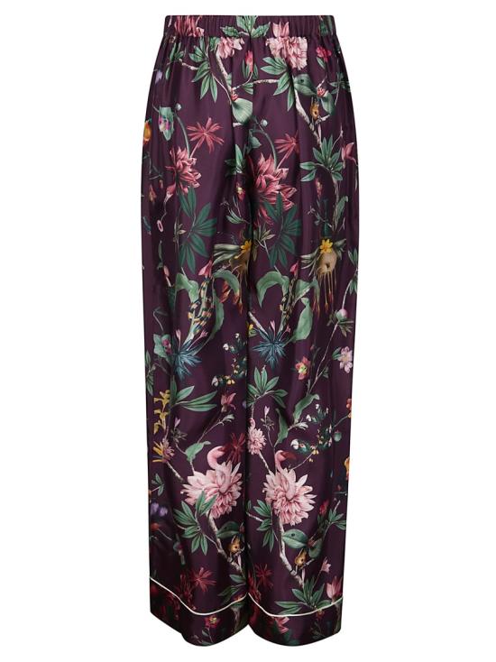 26SS 라 더블제이 팔라초 팬츠 TRO0116SIL001ZOF02 Black - LA DOUBLEJ