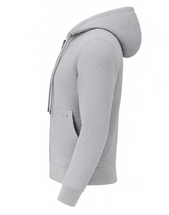 25FW 파올로페코라 후드 티셔츠 E011 8995 Grey - PAOLO PECORA