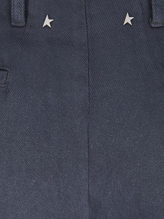 26SS 골든구스 스트레이트 팬츠 GWP01203P002347 Black - GOLDEN GOOSE