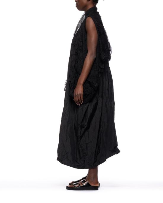 25FW 마리아 칼데라라 베스트 T112 Black - MARIA CALDERARA