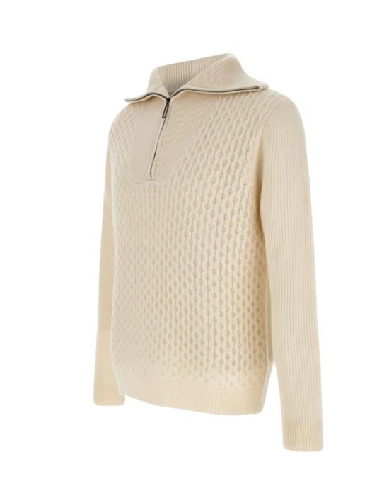 25FW 파올로페코라 집업 니트 A067 1102 Neutrals - PAOLO PECORA