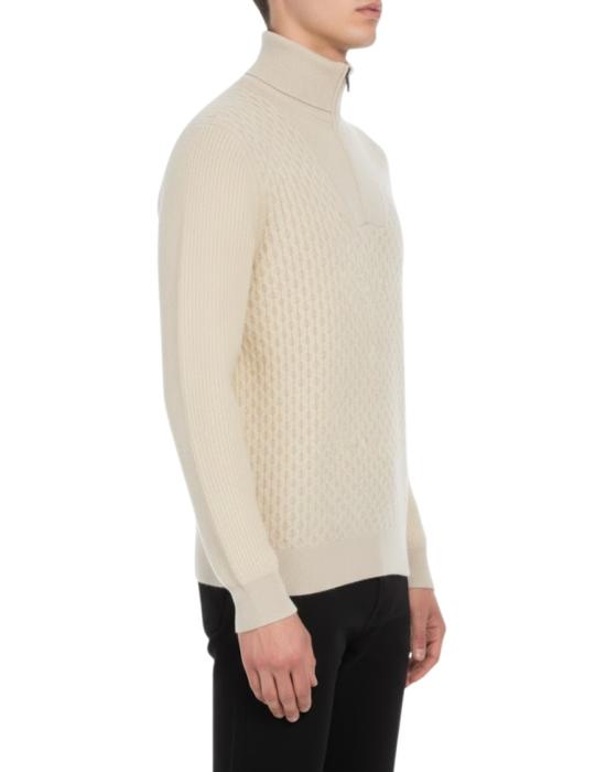 25FW 파올로페코라 집업 니트 A067 1102 Neutrals - PAOLO PECORA