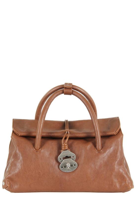 25FW 자넬라토 숄더백 068750 2100000 S 097 Brown - ZANELLATO