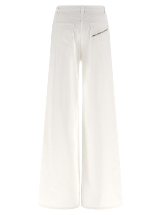 26SS 엘리자베타프랜치 데님 팬츠 PJ23N61E2360 White - ELISABETTA FRANCHI