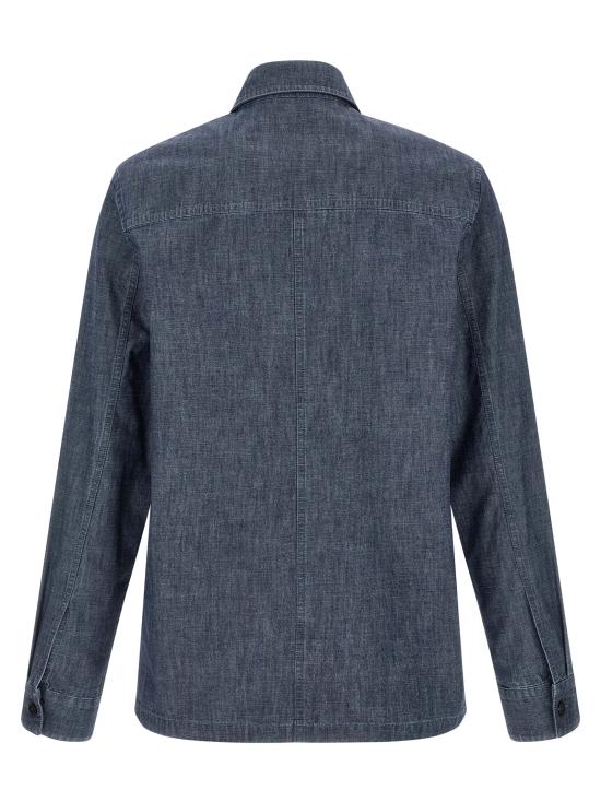 26SS 질샌더 긴팔 셔츠 J22DL0347J45323406 Blue - JIL SANDER