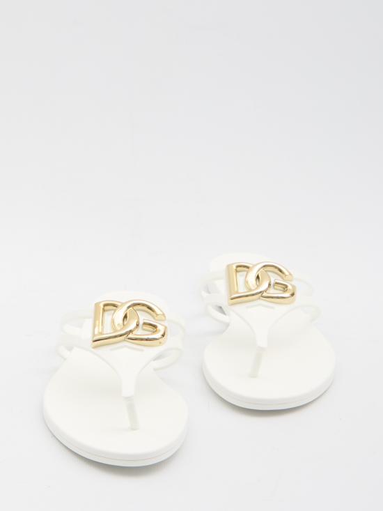 26SS 돌체앤가바나 뮬/슬리퍼 CW2418 WHITE - DOLCE & GABBANA