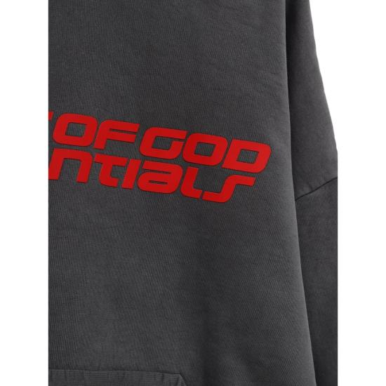 26SS 피어오브갓 후드 티셔츠 192HO256562F IRGRE GREY - FEAR OF GOD