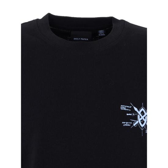 26SS 데일리 페이퍼 반팔 티셔츠 2610010 SHIELD EVO BLACK - DAILY PAPER