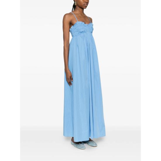 26SS 페이스풀더브랜드 롱 원피스 FF4569 MAZ PRESA MAXI MIAZU BLUE - FAITHFULL THE BRAND