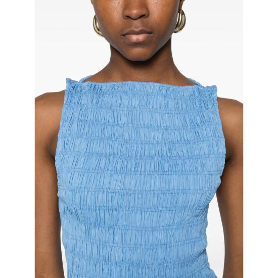 26SS 페이스풀더브랜드 숏 원피스 FF4378 MAZ MARIA MINI MIAZU BLUE - FAITHFULL THE BRAND