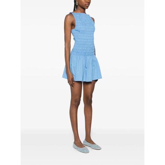 26SS 페이스풀더브랜드 숏 원피스 FF4378 MAZ MARIA MINI MIAZU BLUE - FAITHFULL THE BRAND