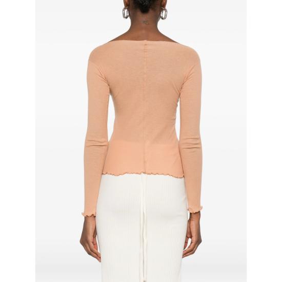 26SS 베이스레인지 긴팔 티셔츠 TTPAL CR PAMA LONG AURAL NEUTRALS - BASERANGE