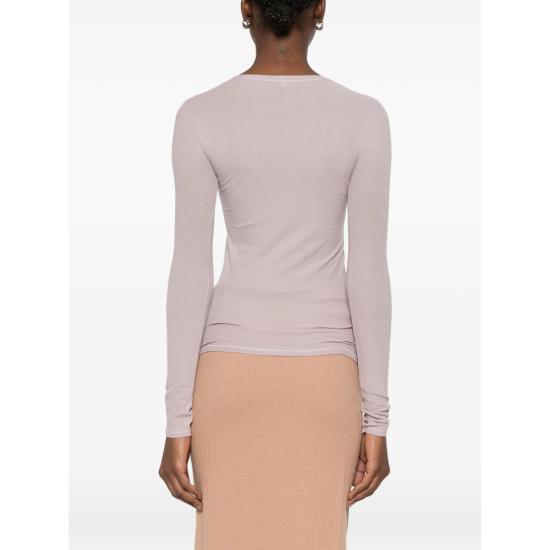 26SS 베이스레인지 긴팔 티셔츠 TTHLS CR HEART LONG VEPUR PURPLE - BASERANGE