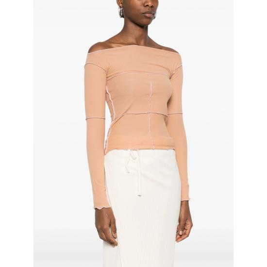 26SS 베이스레인지 긴팔 티셔츠 TTCL CR CINDER LON AURAL NEUTRALS - BASERANGE