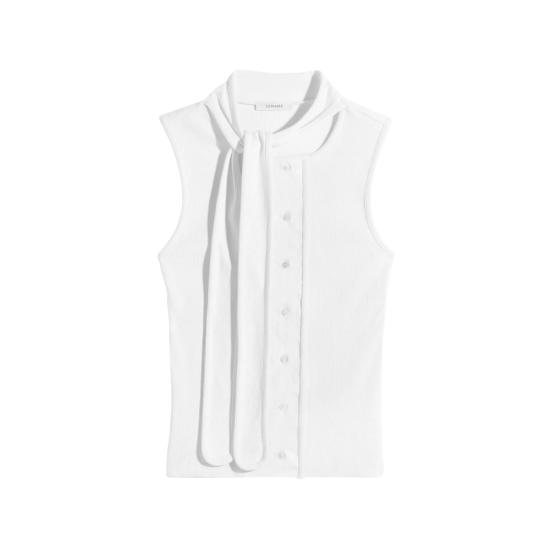 26SS 르메르 어시메트리컬 피티드 탑 TS0004 LJ1030 WH086 NEUTRALS