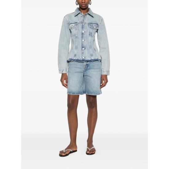 26SS 세븐포올맨카인드 데님 자켓 7U7I0E35 CINCHED 3BX BLUE - 7 FOR ALL MANKIND