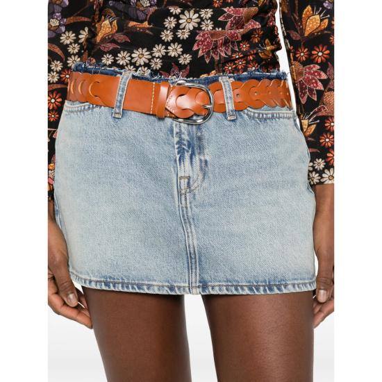 26SS 세븐포올맨카인드 데님 스커트 7UY90E35 CHERRY 3BX BLUE - 7 FOR ALL MANKIND