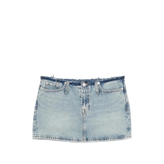 26SS 세븐포올맨카인드 데님 스커트 7UY90E35 CHERRY 3BX BLUE