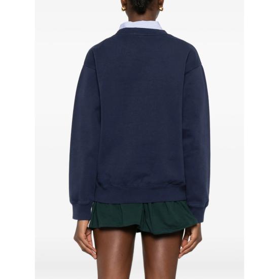 26SS 스포티앤리치 스웨터 ST071611681BL DKNAV BLUE - SPORTY & RICH