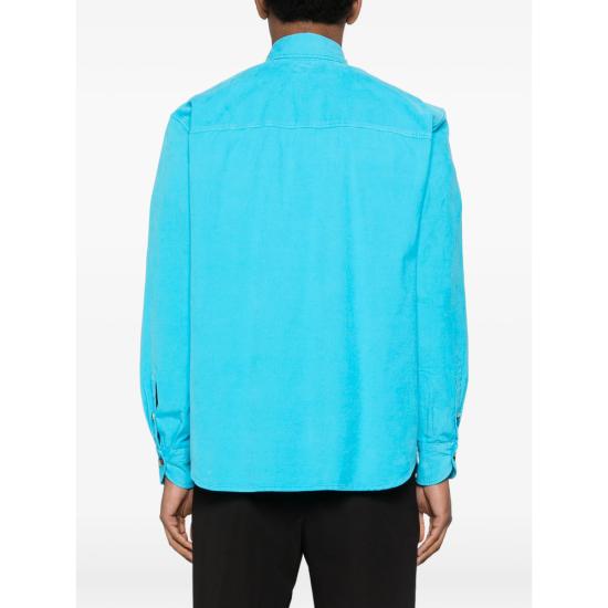 26SS 이사이아 긴팔 셔츠 X0076 CMT217 740 BLUE - ISAIA