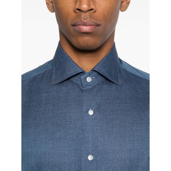 26SS 이사이아 데님 셔츠 C9399 MC10TC 03 BLUE - ISAIA