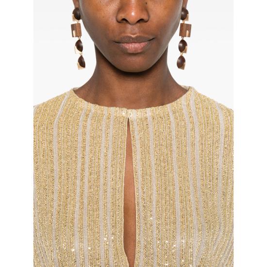 26SS 미소니 블라우스 DS26SJ0A BK01GH S01KN GOLD - MISSONI