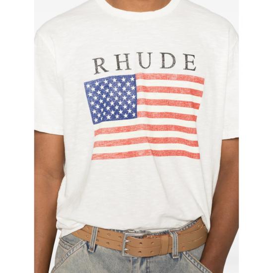 26SS 루드 반팔 티셔츠 RHPS26TT23012 3166 NEUTRALS RED - RHUDE