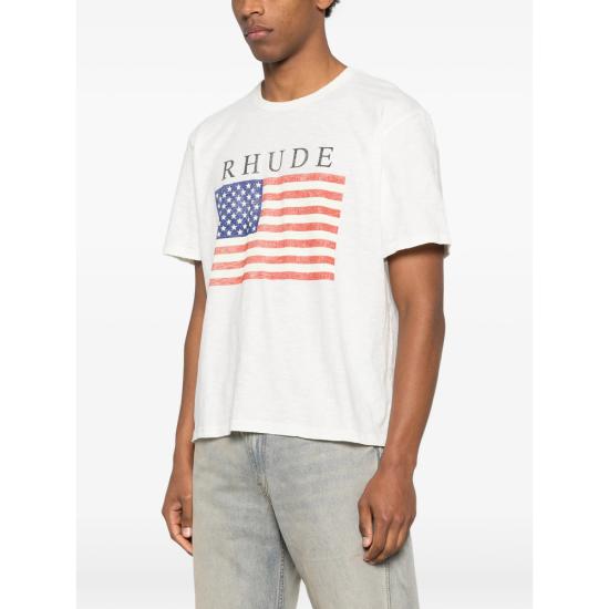 26SS 루드 반팔 티셔츠 RHPS26TT23012 3166 NEUTRALS RED - RHUDE