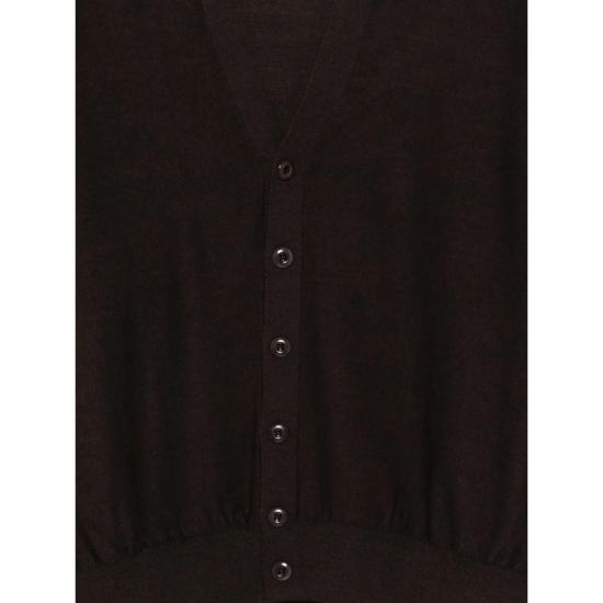 26SS 르메르 트위스트 가디건 PO0023 LK087 BR397 BROWN - LEMAIRE