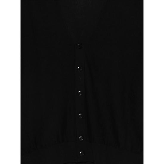 26SS 르메르 트위스트 가디건 PO0023 LK087 BK999 BLACK - LEMAIRE