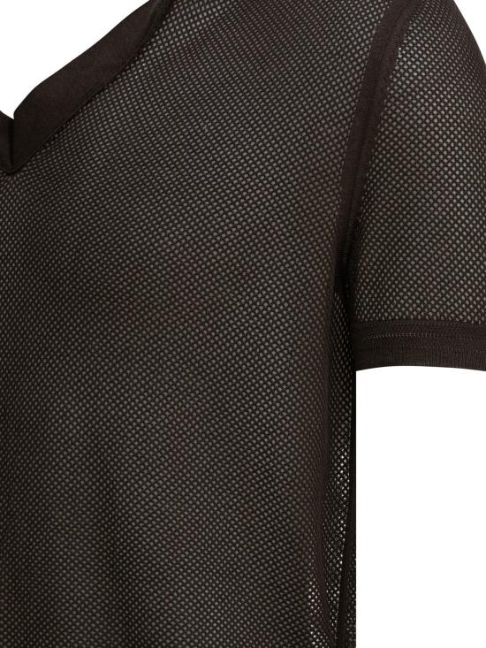 26SS 톰포드 폴로 티셔츠 KPS040YMC046ECC Brown - TOMFORD