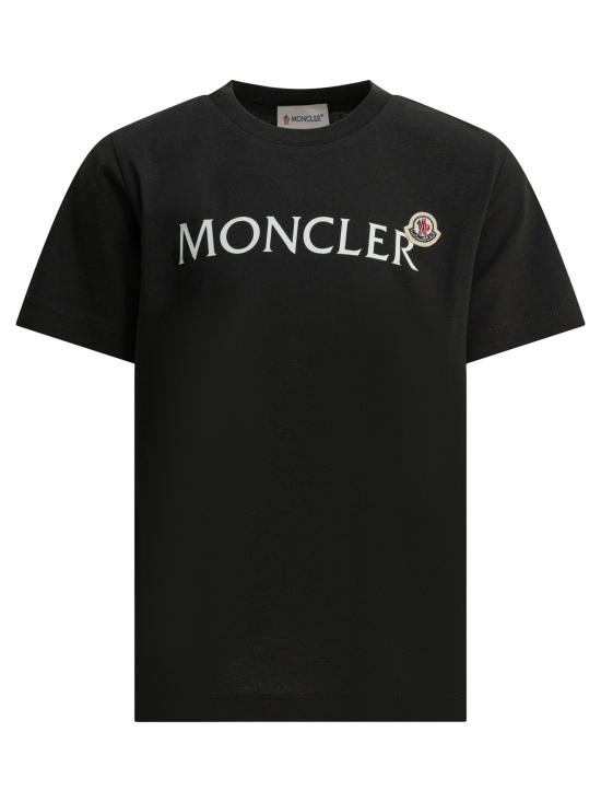 26SS [키즈] 몽클레어 티셔츠 8C00010 K89AFV999 Black