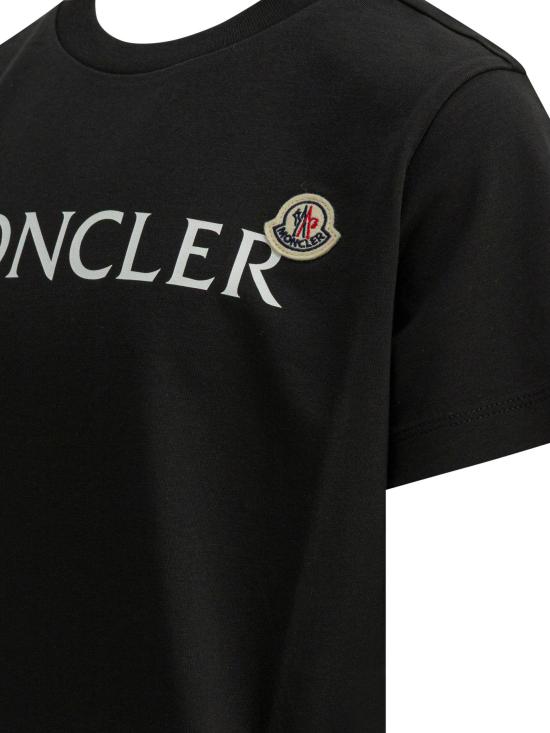 26SS [키즈] 몽클레어 티셔츠 8C00010 K89AFV999 Black - MONCLER
