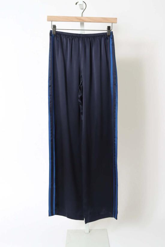  도니 스트레이트 팬츠 . 실크 스트라이프 심플