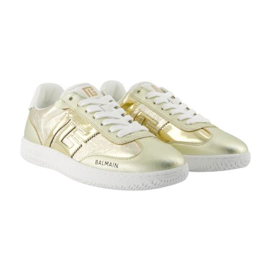 26SS 발망 스니커즈 GN1VI735TGON IDW GOLD - BALMAIN