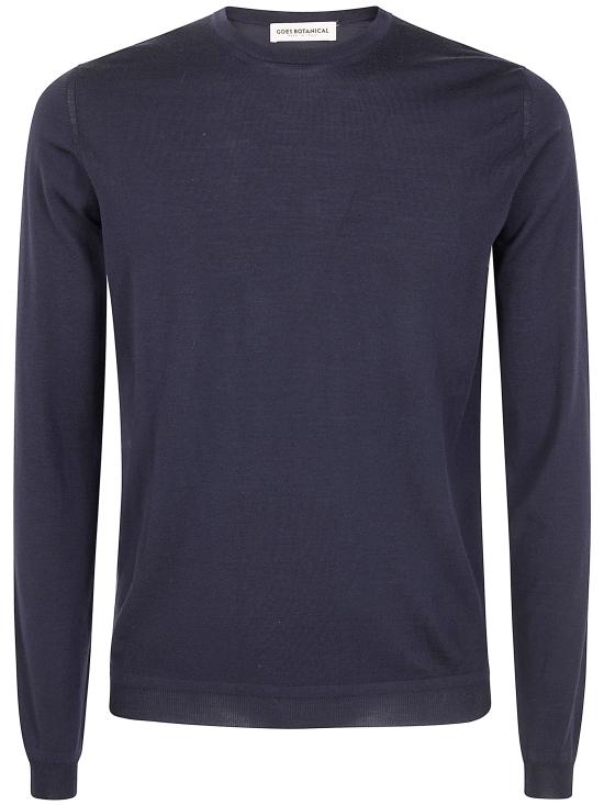 26SS 고즈 보태니컬 스웨터 132 098 3343 BLUE - GOES BOTANICAL