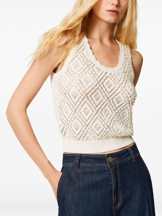 26SS 트윈셋 민소매 티셔츠 261TP3202 00059 SHELL - TWINSET