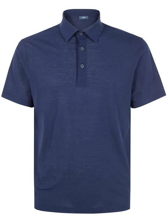26SS 에르노 폴로 티셔츠 JPL00115U 52005 098 9200 BLUE NAVY