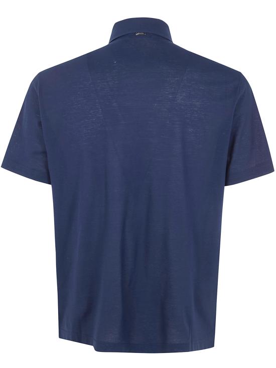 26SS 에르노 폴로 티셔츠 JPL00115U 52005 098 9200 BLUE NAVY - HERNO