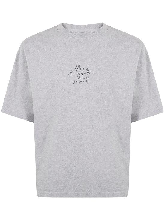 26SS 악셀 아리가토 반팔 티셔츠 A3936003 GREY MELANGE - AXEL ARIGATO