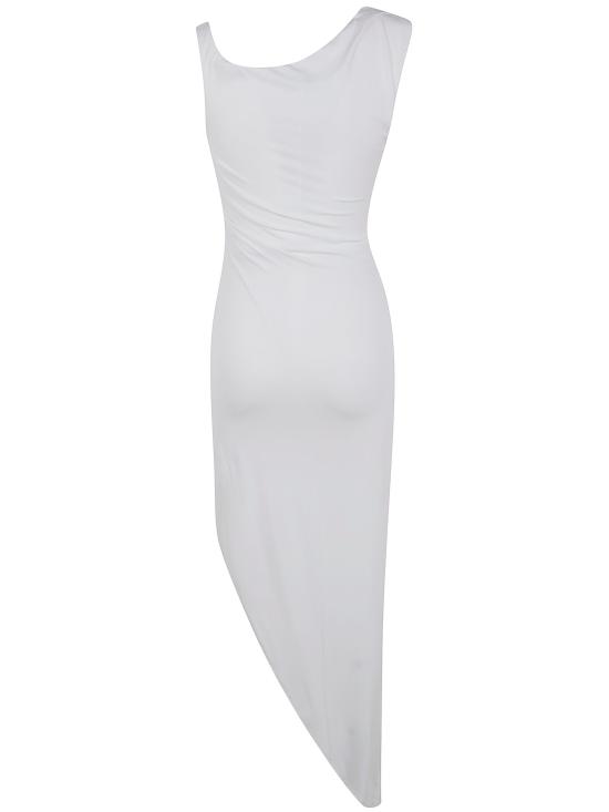 26SS 엘리자베타프랜치 롱 원피스 AB90661E2 360 IVORY - ELISABETTA FRANCHI